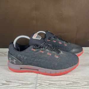Under Armour HOVR Reactor 2 Black Orange Running Shoe Bluetooth Womens 8.5